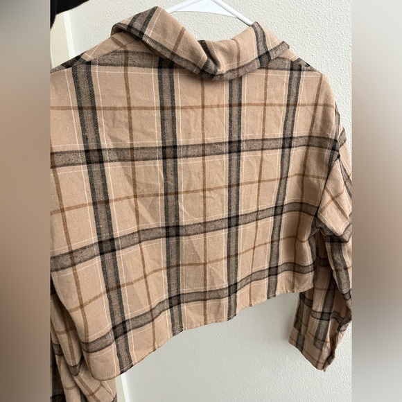 COPY - plaid button up STILL AVAILABLE - Picture 2 of 3